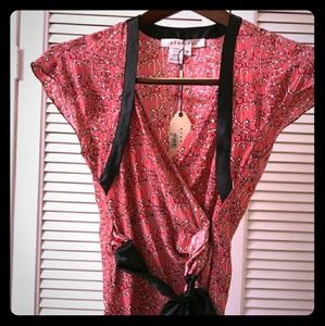 Sophisticated silk top